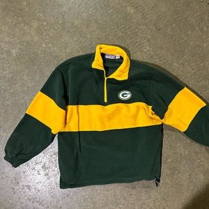 Logo 7 GreenBay Packers Fleece Zip up Size L